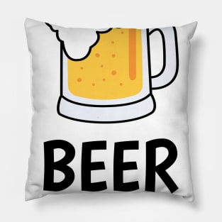 beer nerd Pillow