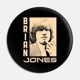 Brian jones vintage Pin