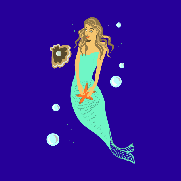 Mermaid by ArtKsenia