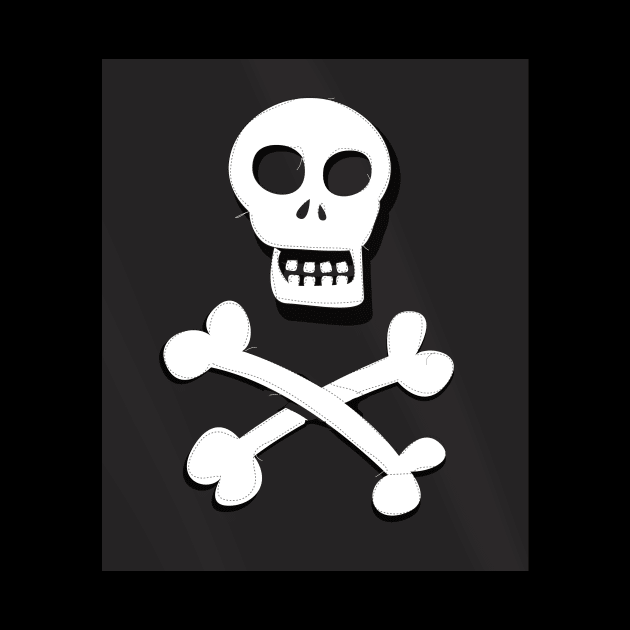 Skull and crossbones by nickemporium1