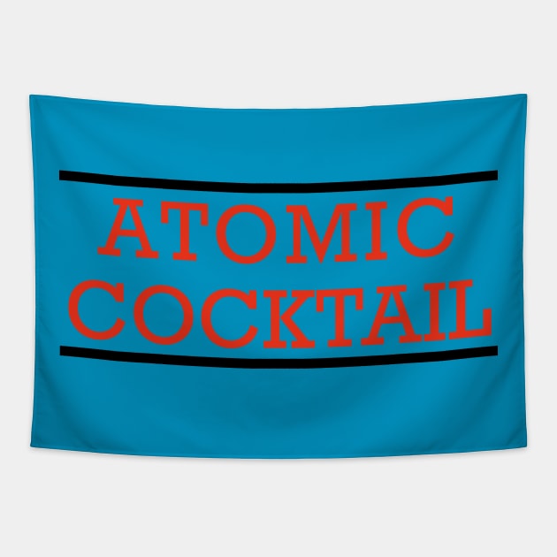 Atomic Blue Tapestry by Atomic Cocktail