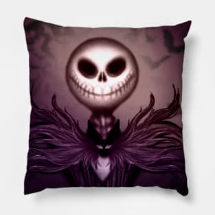 Pumpkin King Jack Pillow