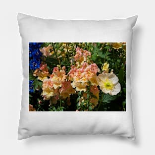 Pink Poppies Pillow