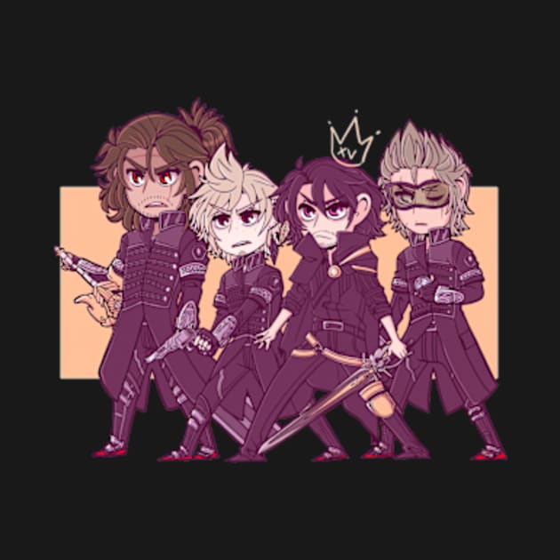 Royal Edition Chocobros by TaivalkonAriel