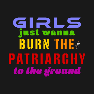 Burn the Patriarchy to the Ground T-Shirt