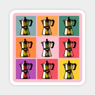 moka coffee pop Magnet