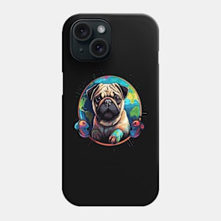 Pug Earth Day Phone Case