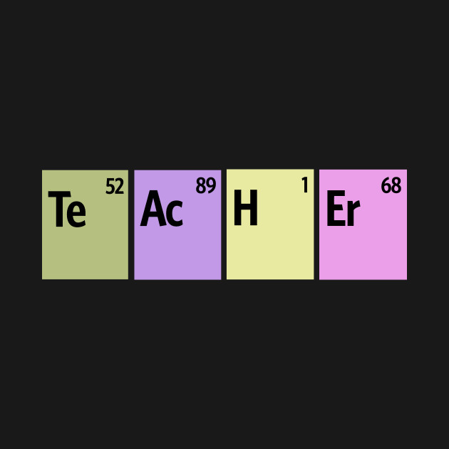 Discover Teacher Periodic Table Cute Science Classroom - Teachers - T-Shirt