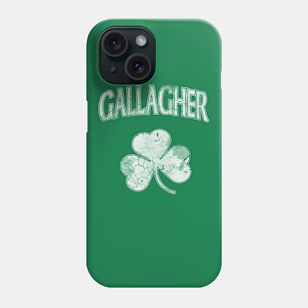 Gallagher Irish Shamrock St Patrick's Day Phone Case by E