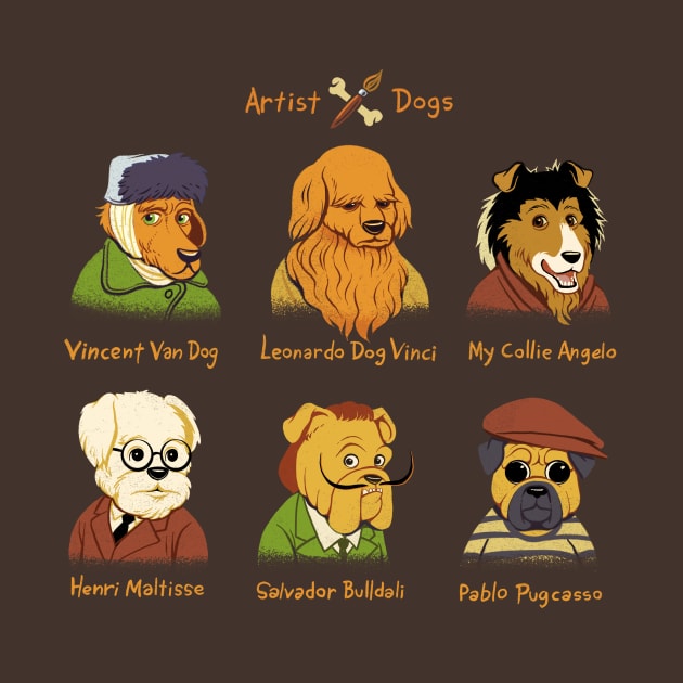 Artist Dogs by Tobe_Fonseca