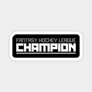 Fantasy Hockey League Champ Magnet