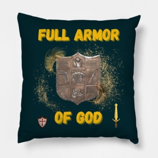 full armor of god Pillow