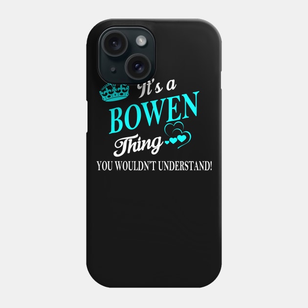 BOWEN Phone Case by Esssy