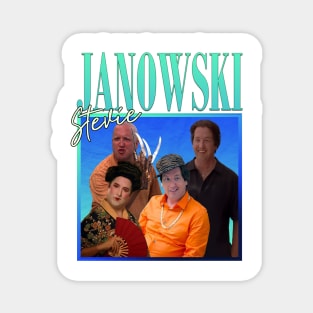 Stevie Janowski // Retro Throwback Design Magnet