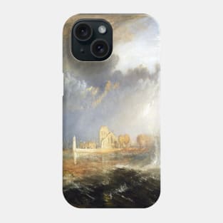 High Resolution William Turner Quillebeuf Mouth of the Seine 1833 Phone Case