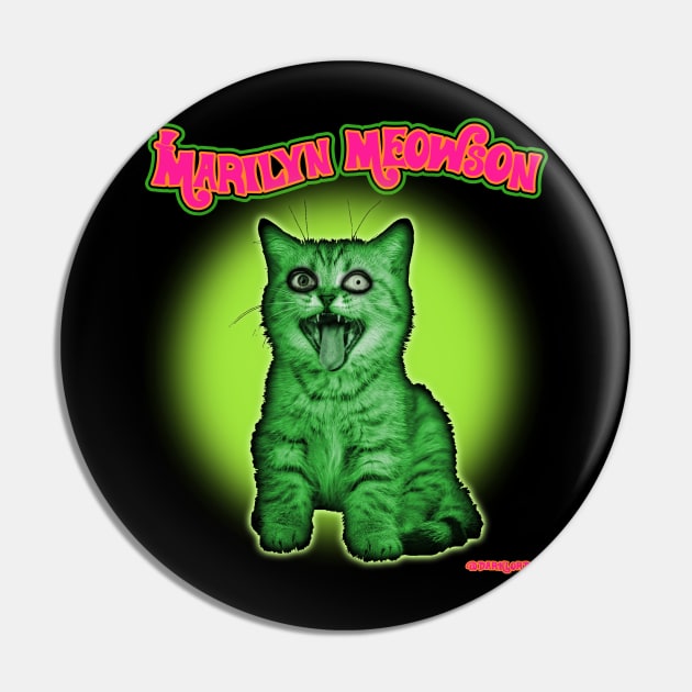 Meowson Pin by darklordpug