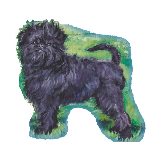 Affenpinscher Fine Art Painting by LASHEPARD