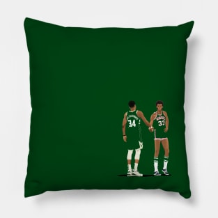 Bucks Past and Present Pillow