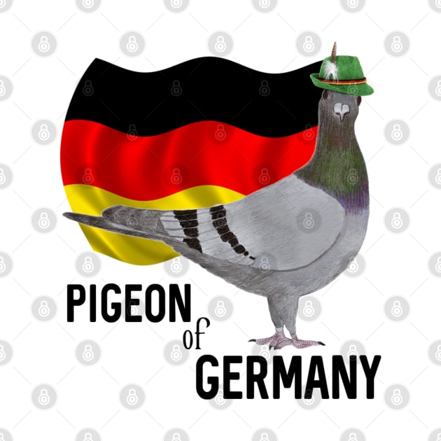 Pigeon of Germany by KC Morcom aka KCM Gems n Bling aka KCM Inspirations