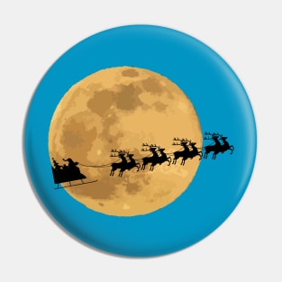 Moon Light Sleigh Ride Pin