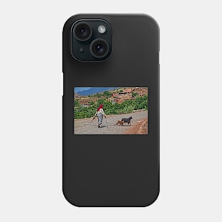 Morocco. Village scene. Phone Case