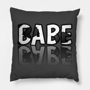 Babe - Soccer Lover - Football Futbol - Sports Team - Athlete Player - Motivational Quote Pillow