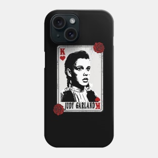 Vintage Card Judy Garland Phone Case