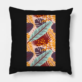 Floral Abstract Pattern Pillow