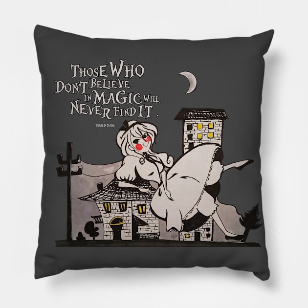 Alice in Wonderland Pillow by YAZ_2020