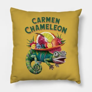 Carmen Chameleon Pillow