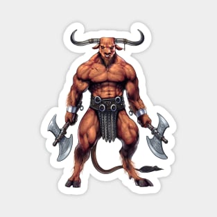 Ancient Greek Mythology Minotaur Magnet