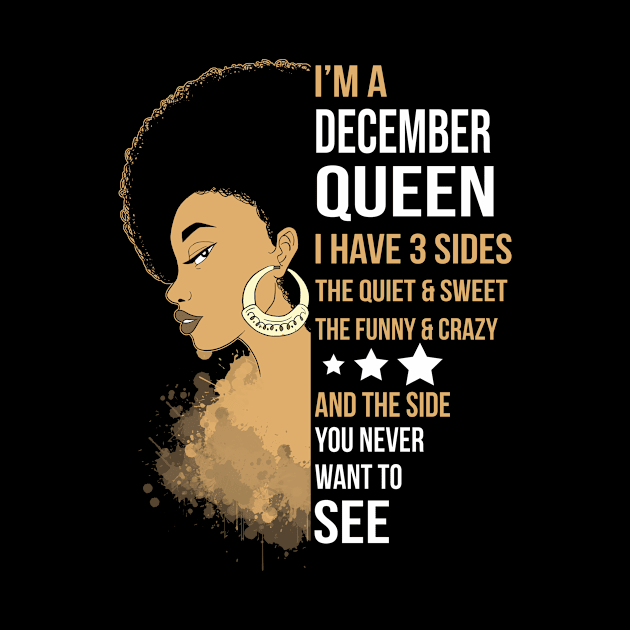 I'm A Strong Melanin December Queen by FilerMariette