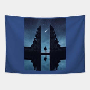 Silent Night In Bali Tapestry