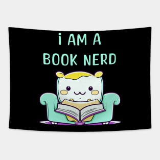 I am a Book Nerd Tapestry