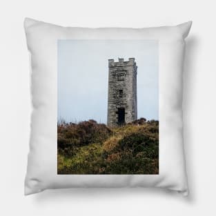 Ruins on Rock Island, County Cork, Ireland Pillow