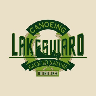 Canoeing Lake Sward T-Shirt