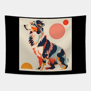 Australian Terrier in 70's Tapestry