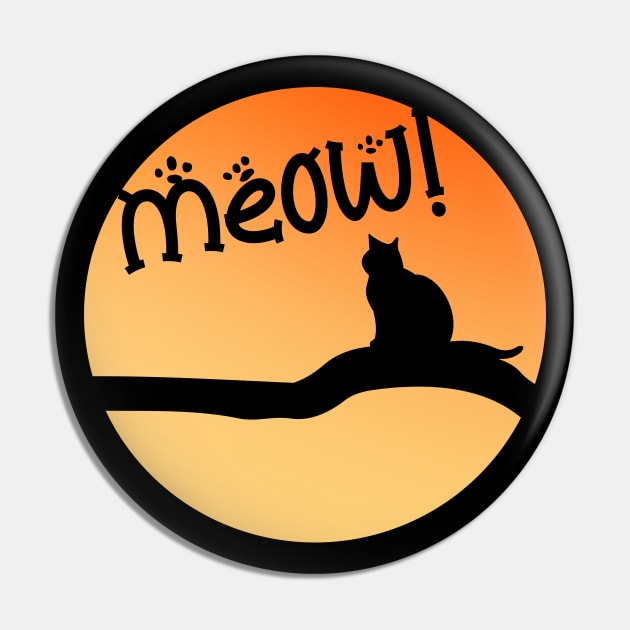 Harvest Moon Cat | Meow Pin by PrinceSnoozy