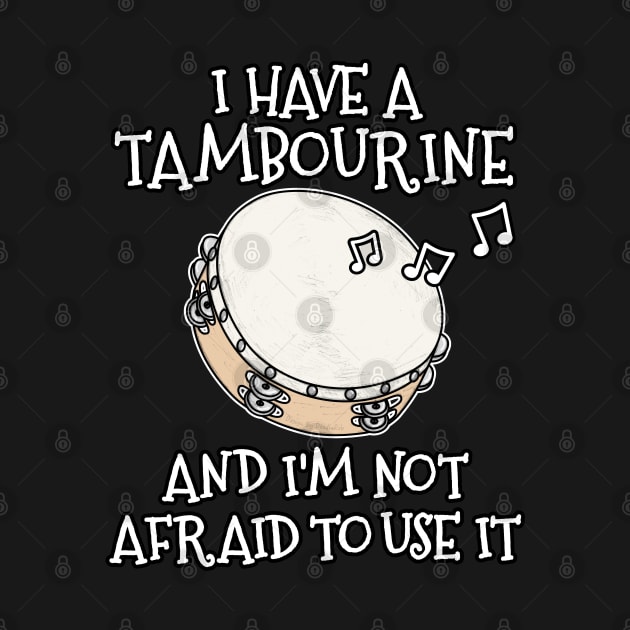 Church Tambourine Funny Tambourinist Christian Musician by doodlerob