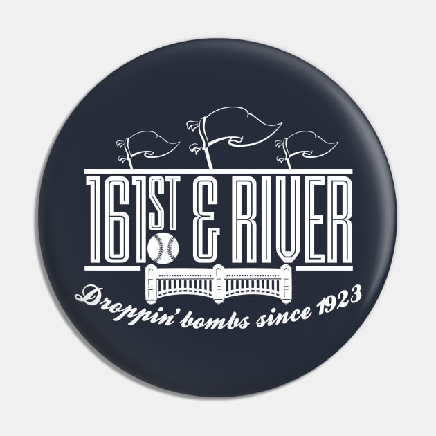 Yanks 161st and River Pin by PopCultureShirts