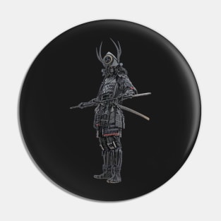 Samurai Warrior Pin