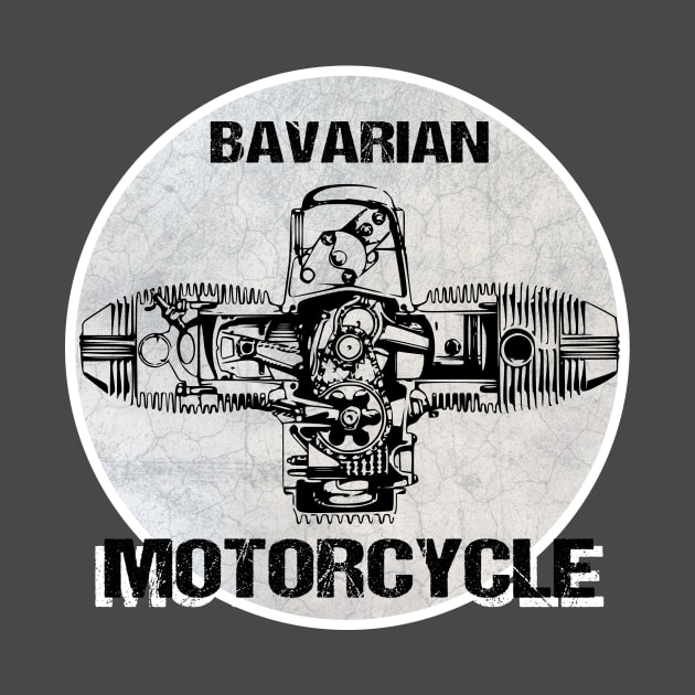 Bavarian Motorcycle BMW Boxermotor Germany by RosaLinde2803