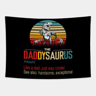 The Daddysaurus Like A Dad Just Way Cooler See Also Handsome Exceptional Vintage Tapestry