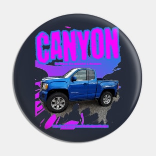 Purple Mini Canyon Splash Truck Pin