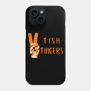 Fish Fingers funny graphic Phone Case