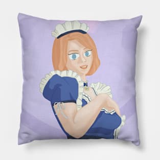 Frog-maid Pillow