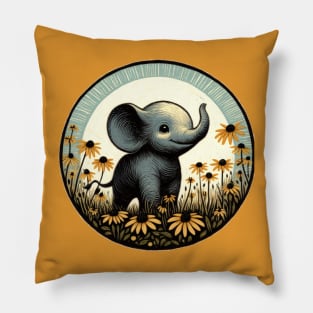 Baby Elephant Pillow