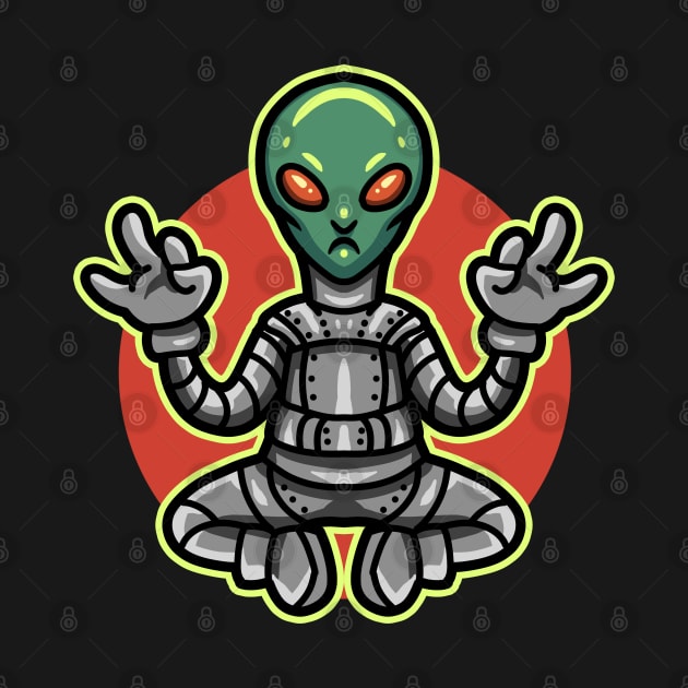 yoga alien by donipacoceng