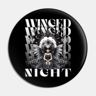 DARK GOTHIC WINGED NIGHT, DARK ANGEL OF NIGHT Pin