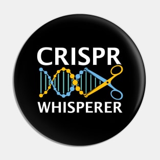 CRISPR Whisperer - DNA Biotechnology and Therapeutics Design Pin